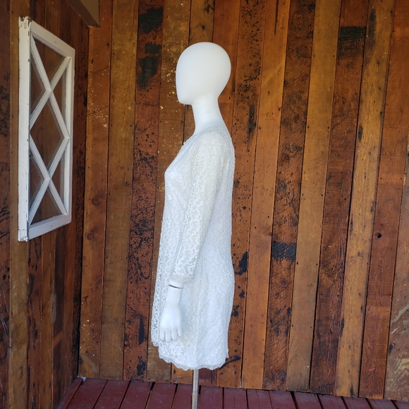Diane Von Furstenberg Zarita White Lace Dress - Picture 3 of 16
